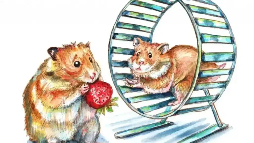 "When you're a hamster and discover your wheel is actually a time machine."