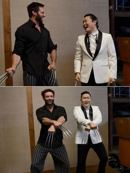 27 celebrities who hilariously trolled their fans you see-Hugh Jackman