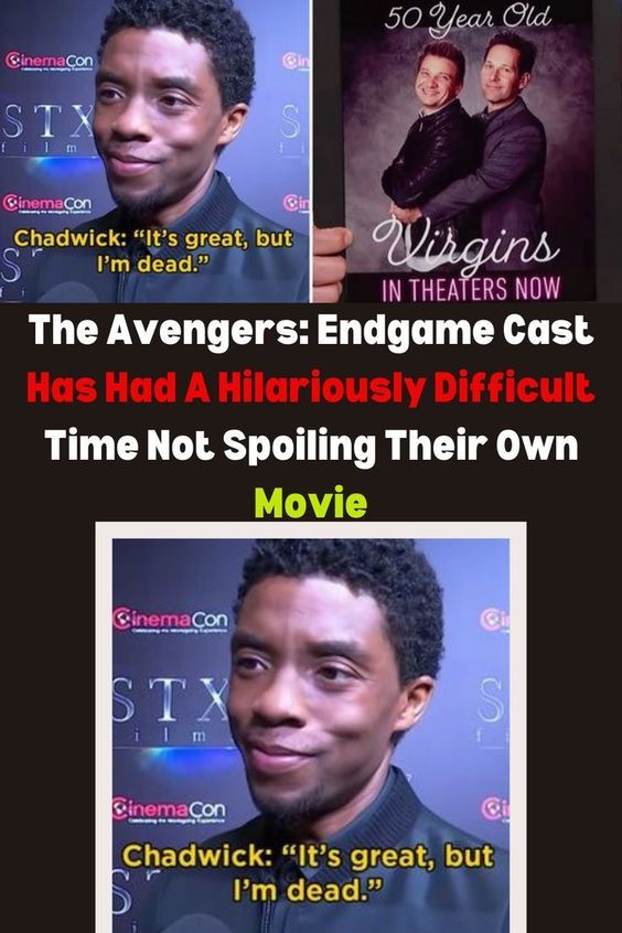 27 celebrities who hilariously trolled their fans you see-The cast of Avengers: Endgame