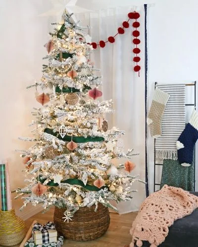 50 Best Christmas Tree Ideas to Impress Guests-Candy Stick Motivated Tree
