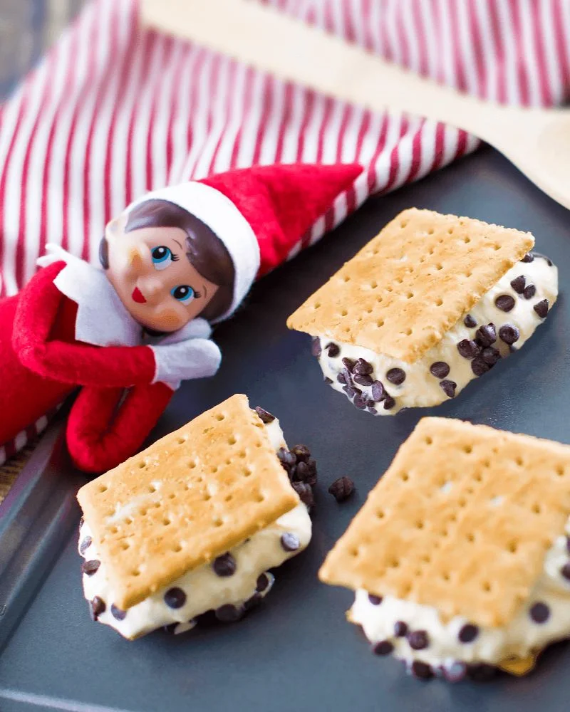 50 Last Minute Elf on the Shelf ideas-Cooking' Mores