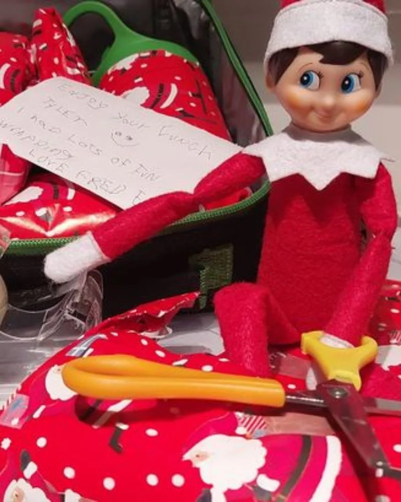 50 Last Minute Elf on the Shelf ideas-Playing Find the stowaway