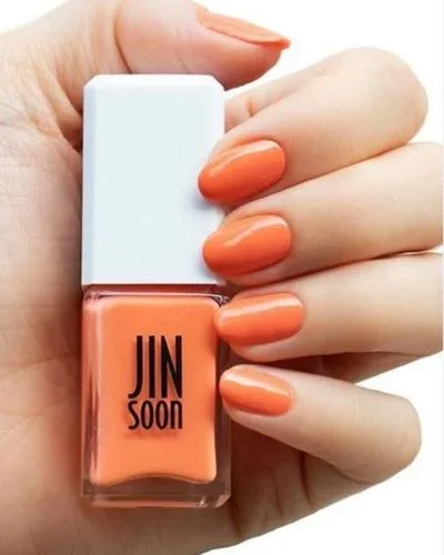 40 Fall Nail Designs Ideas to Make You Swoon-Creamsicle Nails