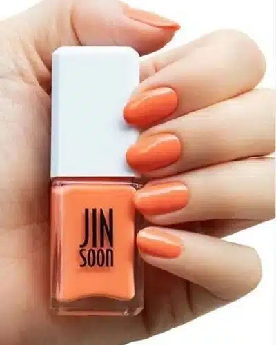 40 Fall Nail Designs Ideas to Make You Swoon-Creamsicle Nails