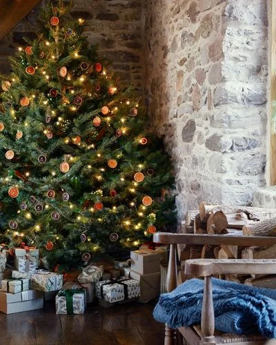 50 Best Christmas Tree Ideas to Impress Guests-Antiquated Christmas Tree