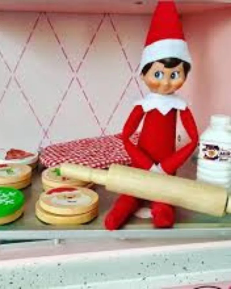 50 Last Minute Elf on the Shelf ideas-Get Baking