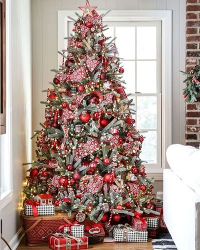 50 Best Christmas Tree Ideas to Impress Guests-Blackboard Christmas Tree