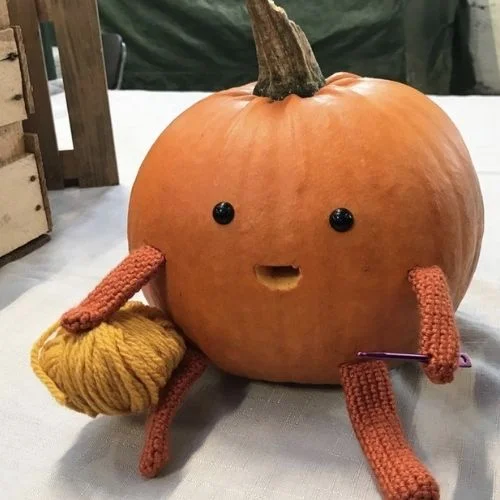 50 Best pumpkin carving ideas for Halloween and What type of pumpkin is used for Halloween?-Crochet Pumpkin Person