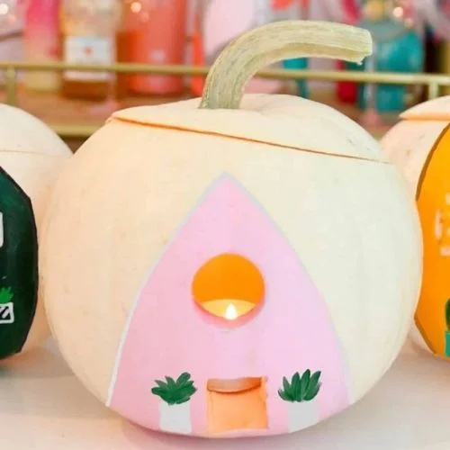 50 Best pumpkin carving ideas for Halloween and What type of pumpkin is used for Halloween?-DIY Mini Playhouse Pumpkins