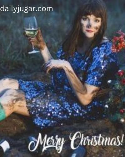 40 Christmas Outfits Ideas that Make You Look to be an Extra-An All-Blue Set
