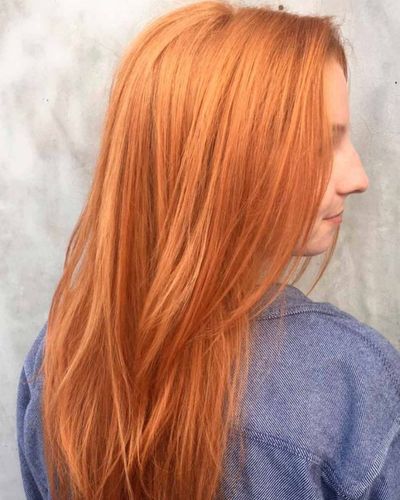 30 Most Gorgeous Strawberry Blonde Hair Color Ideas-Golden Strawberry Blonde