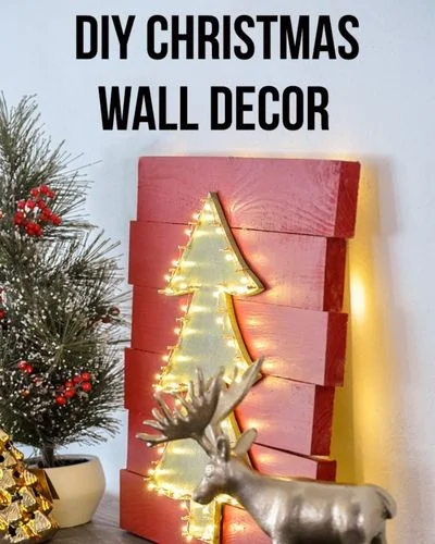 50 DIY Merry Christmas Sign & Decorations Ideas-50 DIY Merry Christmas Sign & Decorations Ideas-DIY Merry Christmas Wall Sign