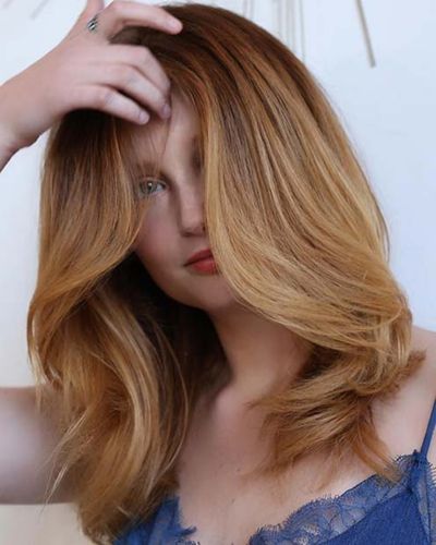 30 Most Gorgeous Strawberry Blonde Hair Color Ideas-Soft Strawberry Blonde Hair