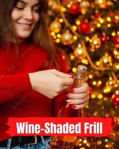 40 Christmas Outfits Ideas that Make You Look to be an Extra-Wine-Shaded Frill