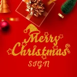 50 DIY Merry Christmas Sign & Decorations Ideas