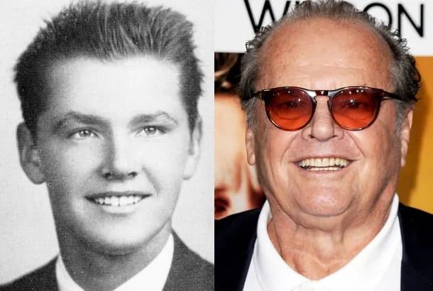 jack-nicholson-yearbook-high-school-young-1954-red-carpet-2010-photo-split