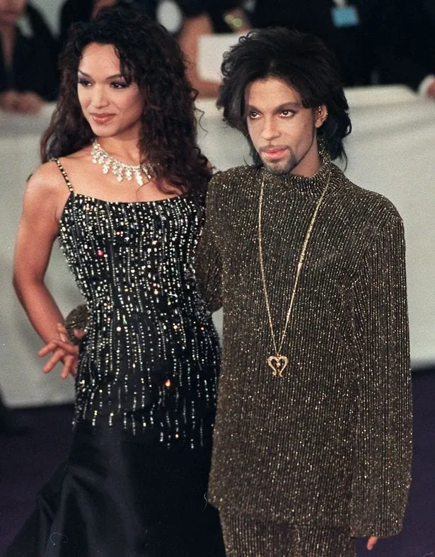 Prince and his wife