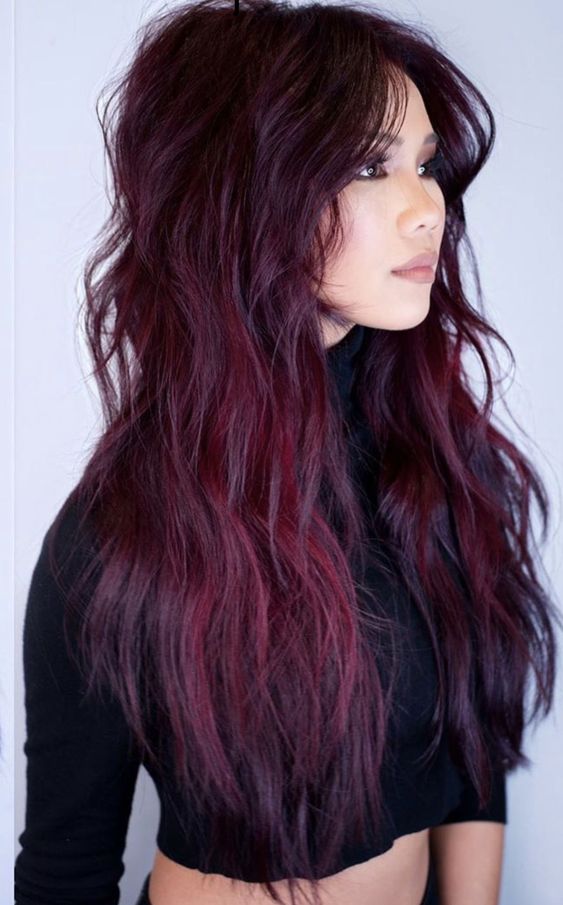 Cherry Black Hair Color