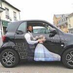 20 Hilarious Artists Mix Realism With Abstraction in Vehicle Paintings advertising