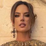 Luxurious Alessandra Ambrosio before the Dolce & Gabbana Alta Moda Fall/Winter 2023 show in Puglia