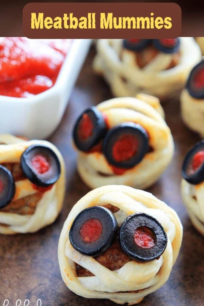 Meatball Mummies