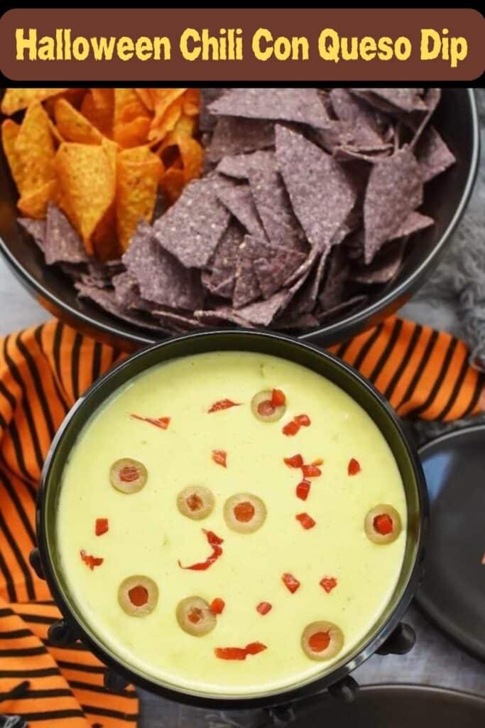  Halloween Chili Con Queso Dip