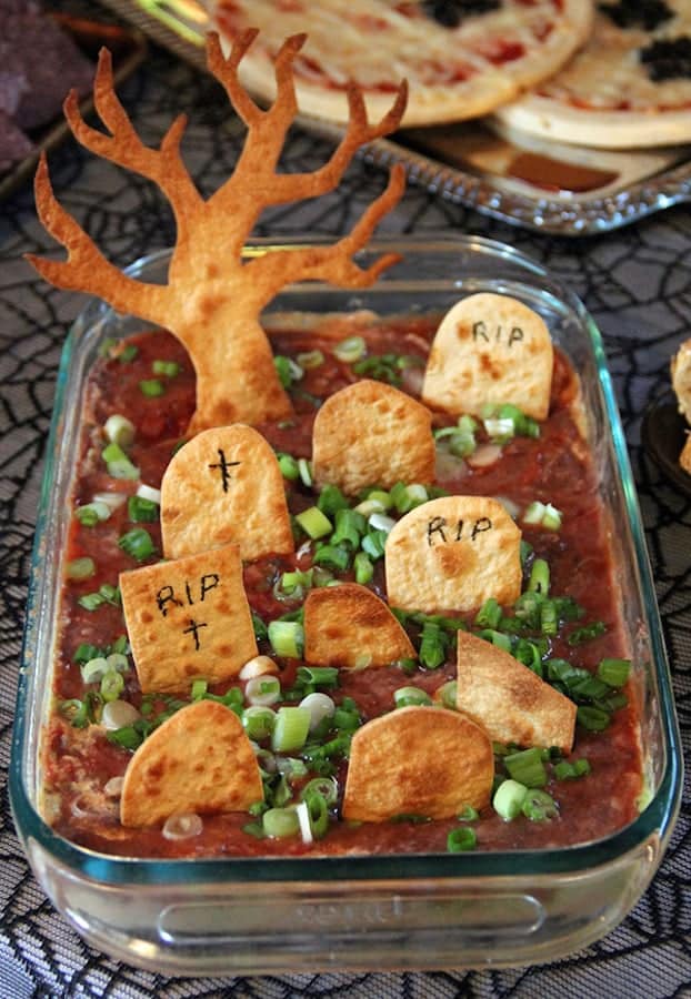 Graveyard Taco Dip