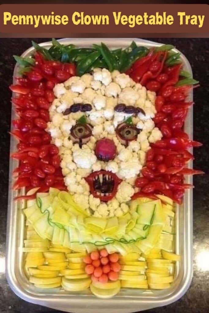 Pennywise Clown Vegetable Tray