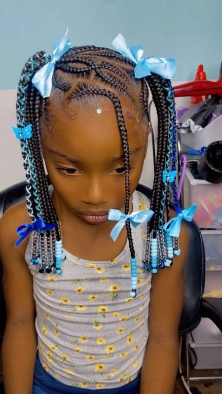 Easy & Cute Natural Hairstyles for 9-Year-Old Girls