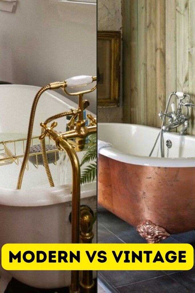 Modern vs Vintage Hipstoric Home Clawfoot Bathtubs