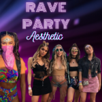 Ultimate Rave Party Aesthetic Neon Dreams and Laser Beams