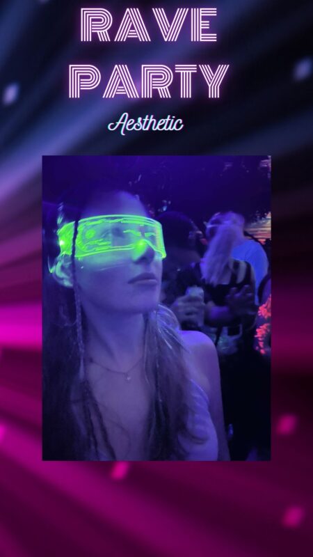 Ultimate Rave Party Aesthetic Neon Dreams and Laser Beams