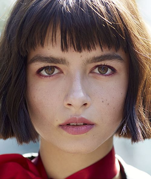 13. Micro Fringe for Round Faces