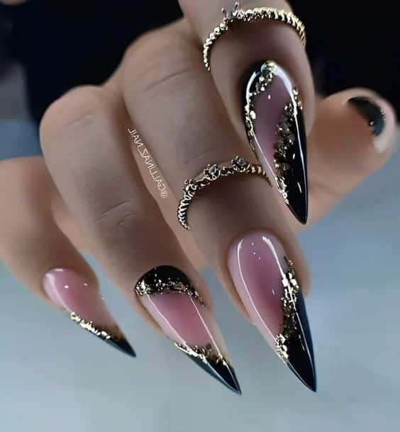 7. French Tip Elegance