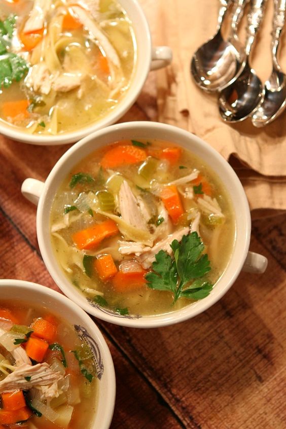 Hearty Chicken Noodle Soup