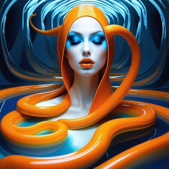 Enjoy the Beauty of Abstract Fashion Portraits