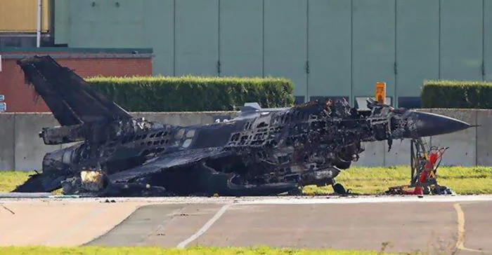 Vulcan Cannon Crushing an F-16