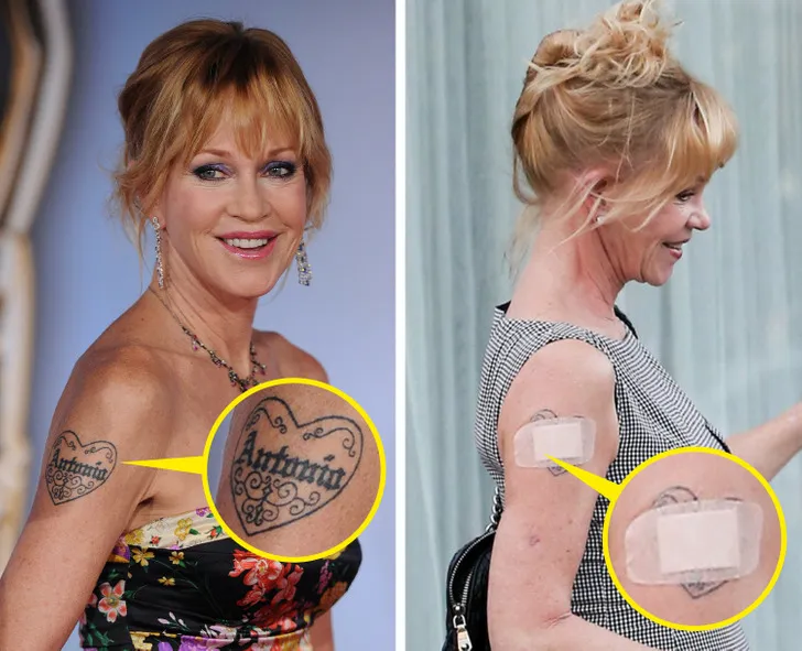 13 Celebrities Who Found a Way to Modify Their Regrettable Tattoos