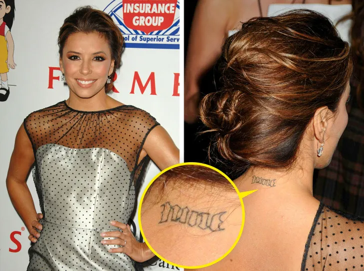 13 Celebrities Who Found a Way to Modify Their Regrettable Tattoos