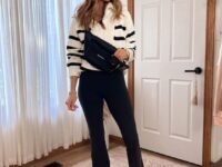 Flare Legging Chic 10 Cozy Winter Outfit Ideas You'll Love