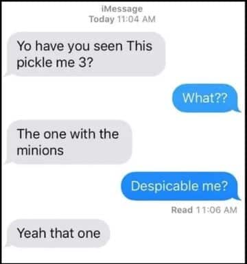 Hilarious Text Conversations