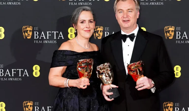 Christopher Nolan and his wife Emma Thomas are being honored in the U.K. with knighthood and damehood respectively