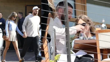 Taylor Swift and Travis Kelce were seen having a lunch date at Nobu in Malibu,