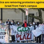 Police are removing protesters against Israel from Yale’s campus