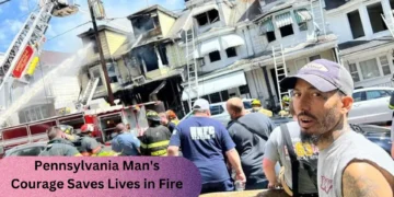 Pennsylvania Man's Courage Saves Lives in Fire in Minersville