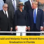 Donald and Melania Trump Attend Barron's Graduation in Florida