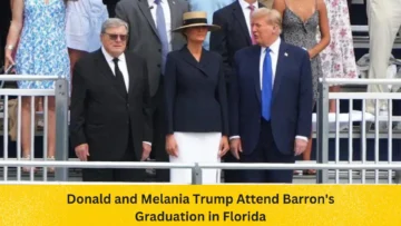 Donald and Melania Trump Attend Barron's Graduation in Florida