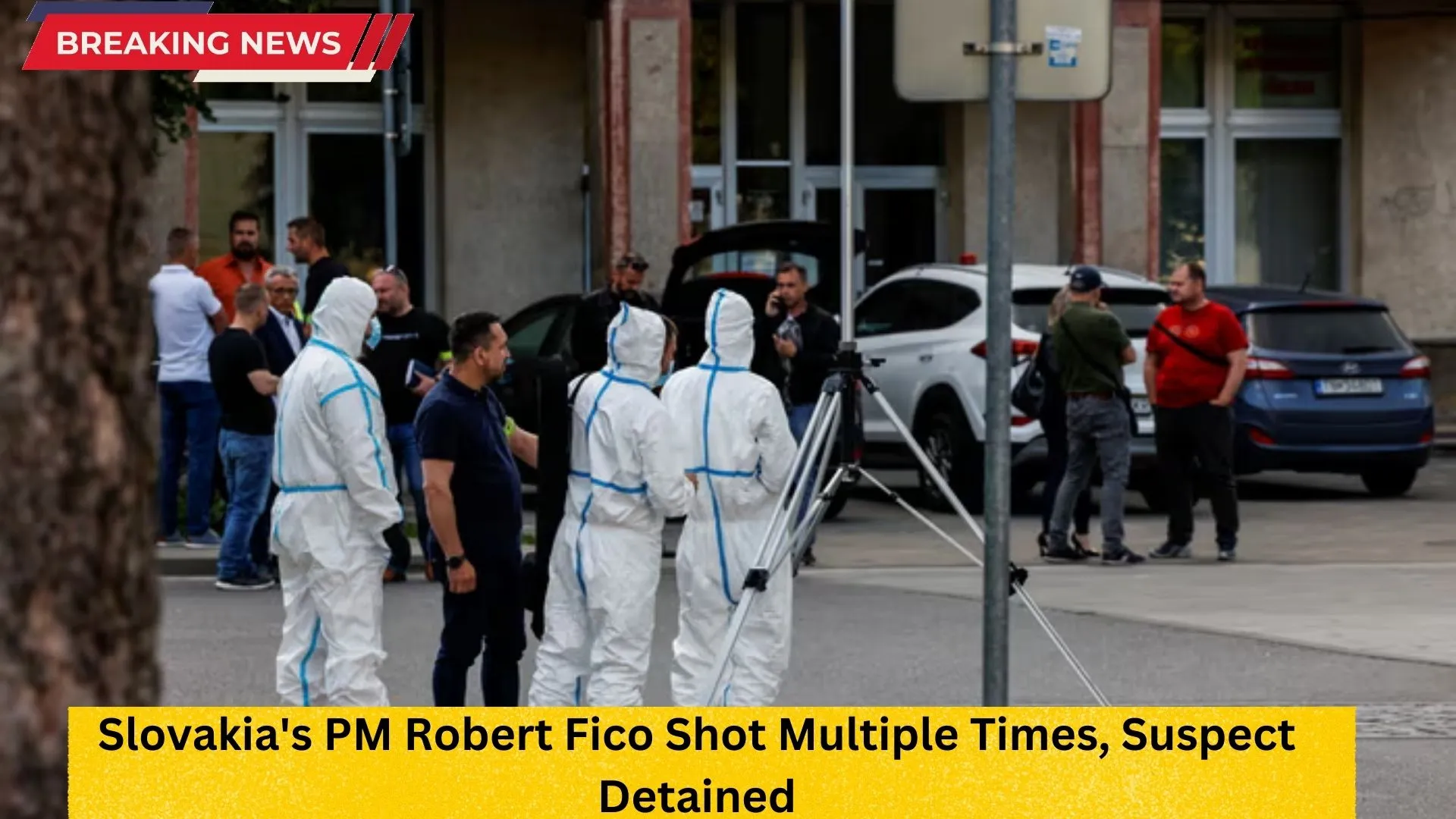 Slovakia's PM Robert Fico Shot Multiple Times, Suspect Detained