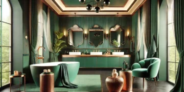 Bold and Beautiful, Color Trends for Modern Bathrooms. dailyjugarr.com