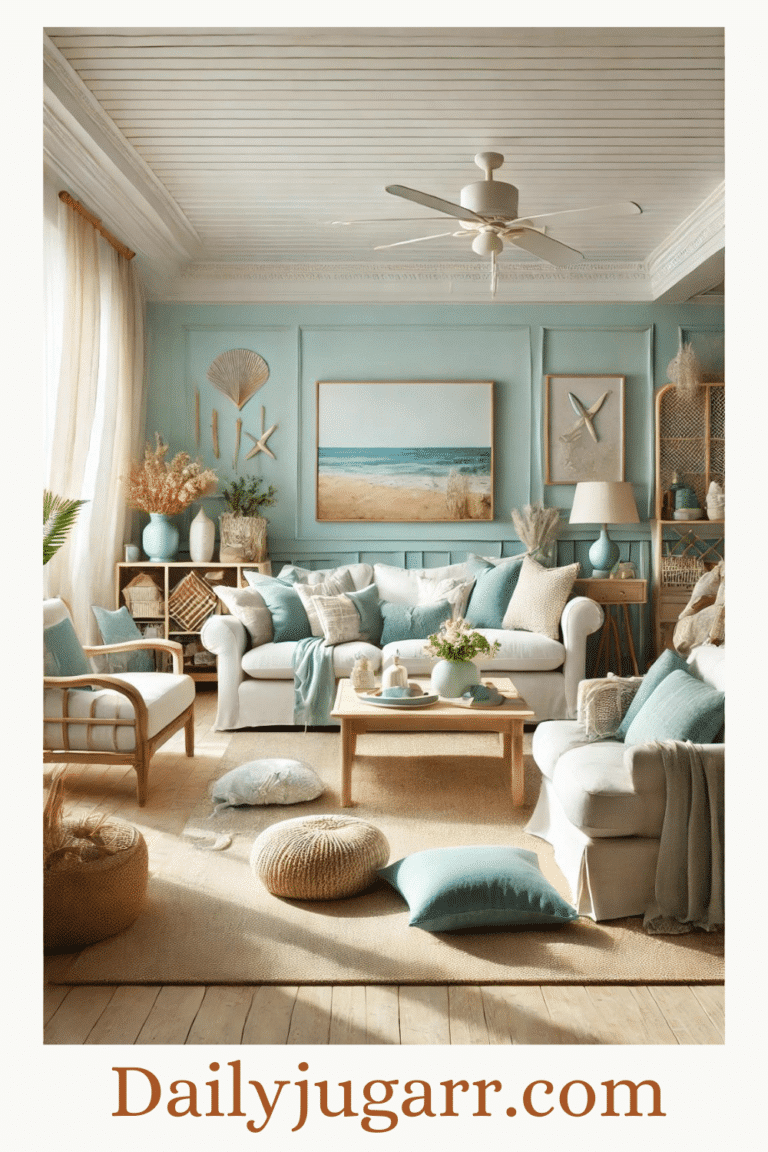 Beach House Chic, Bloxburg Living Room Ideas Perfect for Summer